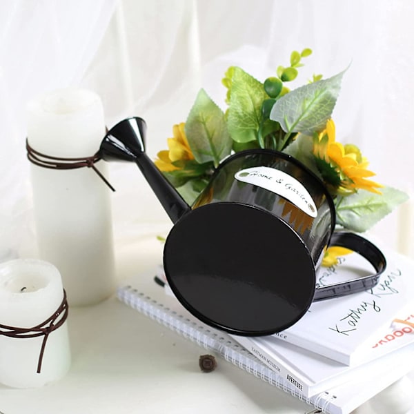 2 stk. Kunstige Solsikker i Pot Silke Solsikke Arrangement Med Vase Kunstige Blomster Metal Pottet Med Tusindfryd Til Hjemmeindretning Indendørs Fest Kontor