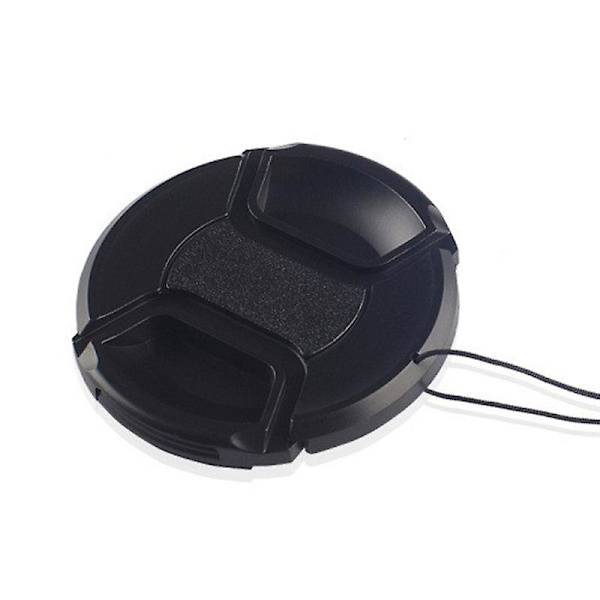 Linsekapsel, Snap-on Frontkamera Linse Dæk Elastisk Linsekapsel Holder Linse Dæk Kapsel Kompatibel Linse Til De Fleste Erstatter Dslr Kamera Linse (6stk, Sort)