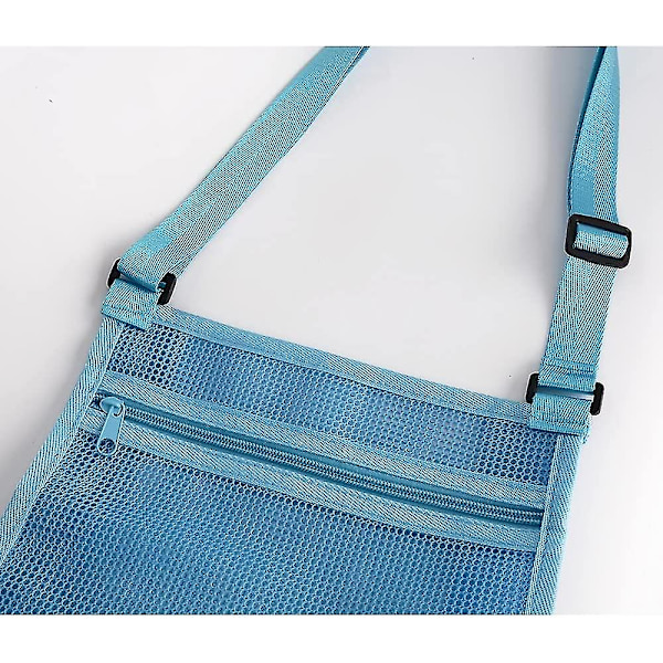 Strandleketøy Mesh Bag Kids Shell Collecting Bag Strand Sandleketøy Totes For Holding Shells Strandleker (2pack)