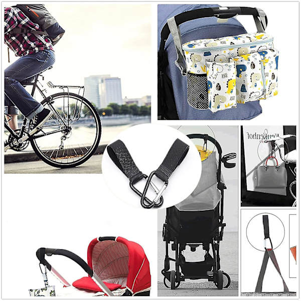6 strollers, barnvagnskrokar, barnvagnskrokar för blöjgåvor