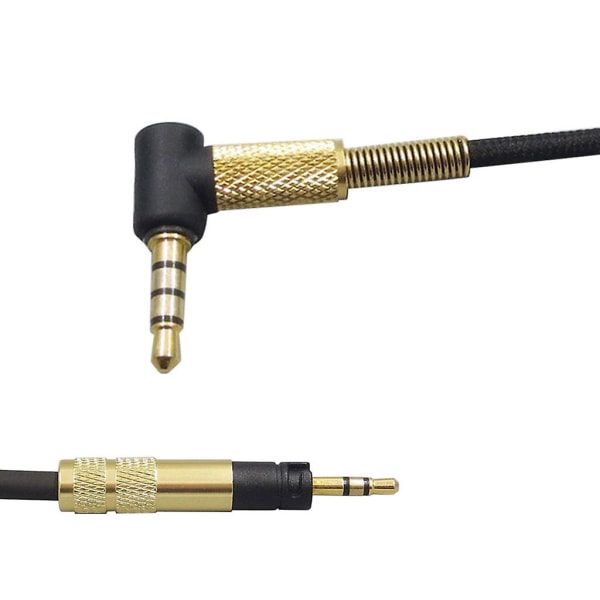 Universal 3,5 mm til 2,5 mm jack lydkabel for stille komfort Qc25 Qc35 Soundtrue