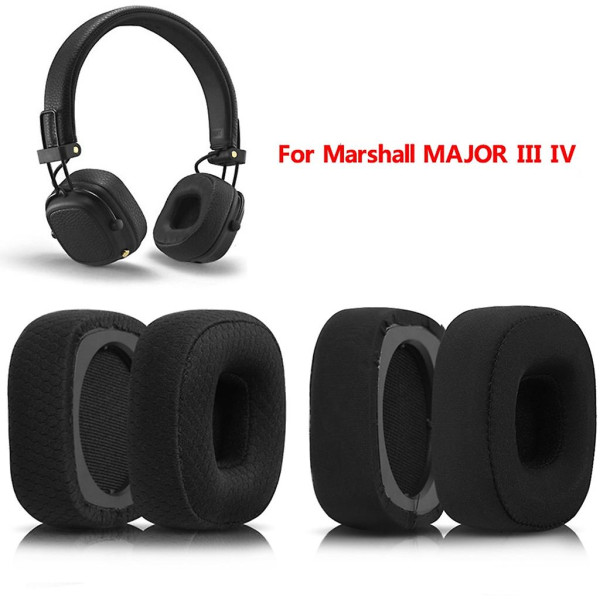 Mjuka öronkuddar för Major 3 Major 4 Headset Öronkuddar Memory Sponge Öronkudde