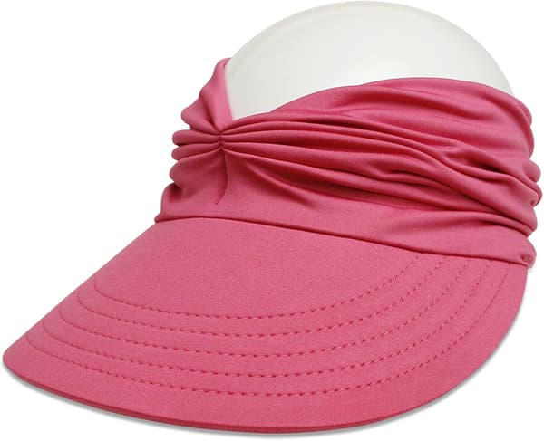 Dame solbeskyttelseshette bred brem sommer UPF 50+ UV-beskyttelse C