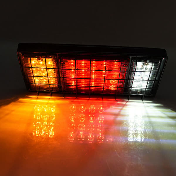 2 stk 12V LED baklys Brems Revers 40 LED indikatorlys for tilhenger lastebil båt