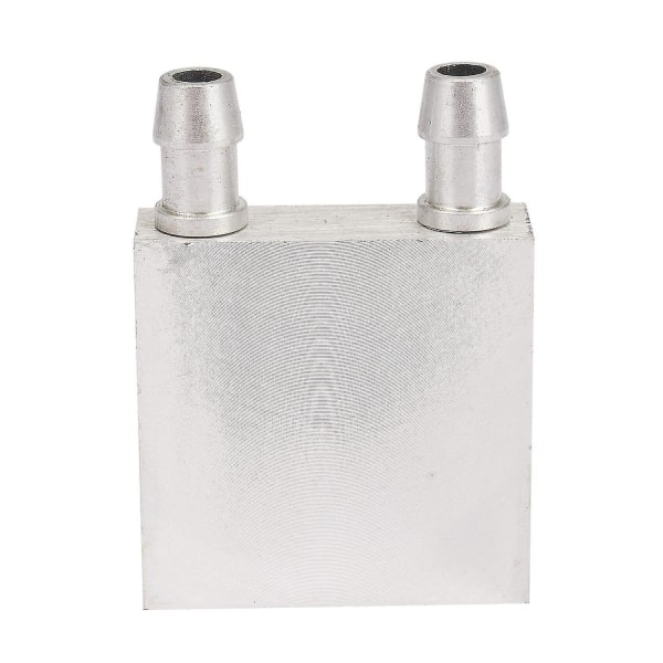 4x Primary Aluminum Alloy Water Cooling Block 40x40mm For Liquid Water Cooler Heat Sink System Silv