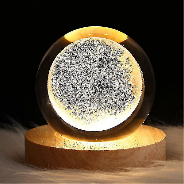 3D Solarsystemkule S Eng Hjem Sengelampe Med D