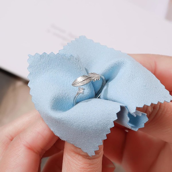 Sølvringer for kvinner, kjærlighetsknute-ringer, justerbare åpne fjærringer, smykkegaver, kryssede ringer for kvinner med cubic zirconia style1