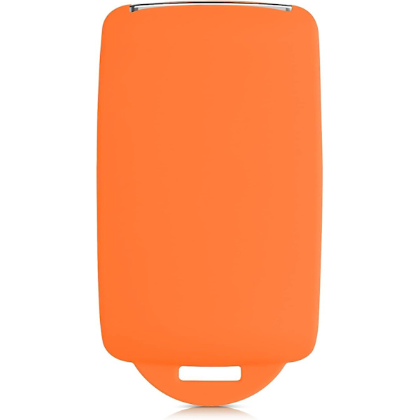 Oranssi auton avaimen lisävaruste yhteensopiva Renault Smart Key 4 painikkeella - Pehmeä silikonikuori avaimen päällä