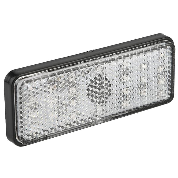 Universal Motorcykel LED Reflektor Baglygte Advarselslys Blinklys