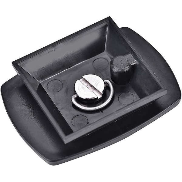 Snabbkopplingsplatta för stativ - Snabbkopplingsplatta klämma adapter Mini snabbkopplingsplatta Snabbkopplingsplatta klämma stativhuvud adapter ersättning F