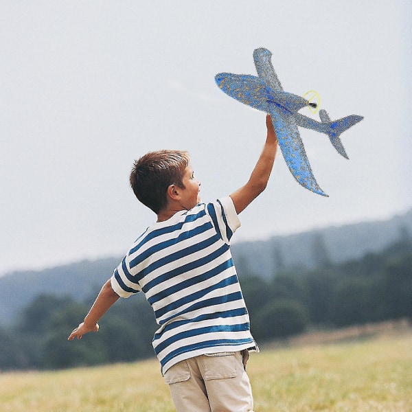 Pedagogiska leksaker Barn Stora skumsegelflygplan Skumbräda Glider frigolit flygplan Segelflygplan frigolit Flygplansleksaker