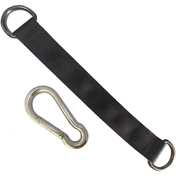 Puun keinun hihnat, 1 kpl 25 cm / 9,8 tuumaa Puun keinun ripustussetti Raskaankalustoiset ripustushihnat Kestää 100 kg karabiinikoukulla Täydellinen puun keinulle, merelle 1pack 25cm Straps With Carabiner