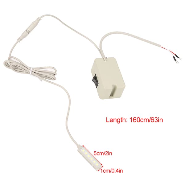 0,5W LED arbeidslys for symaskiner med magnetisk base