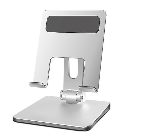 Tablettställ för skrivbord, stabilt tablettställ med aluminiumunderrede