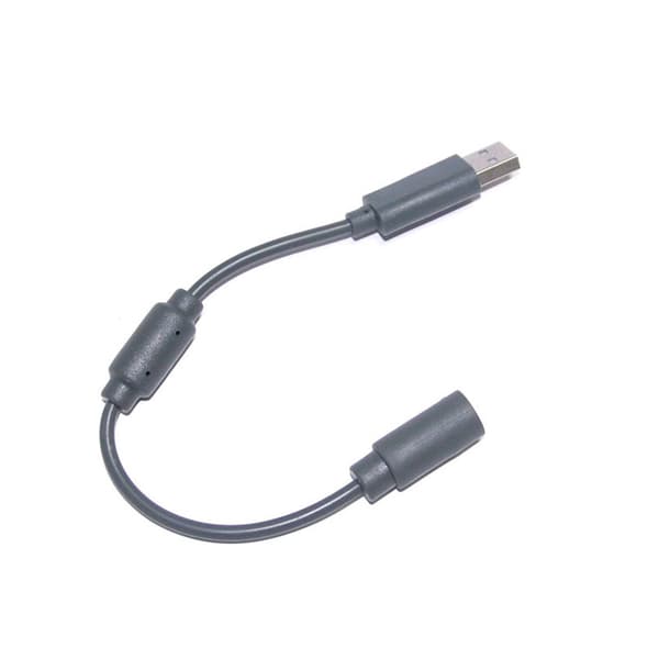 USB Breakaway-kabel til Xbox 360, USB-adapterkabel kompatibel med Microsoft Xbox 360 kablet controller Game Guitar Hero Rock Band