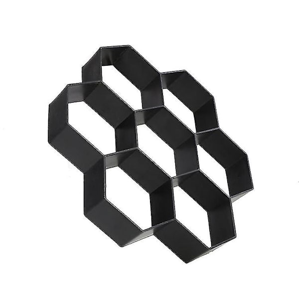 2x Trinbræt Betonbelægningsform Havebelægningsstenforme 30x30cm