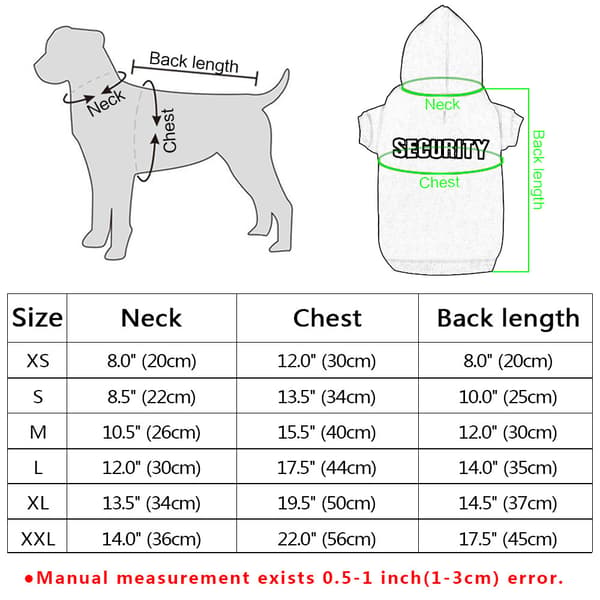 Hundegenser med hette, termisk hettegenser, hundeklær overall