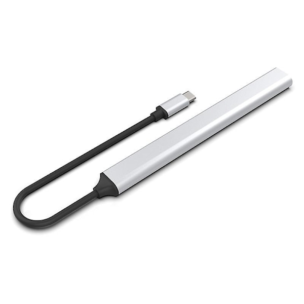 7-porttinen Type-C-keskitin, USB 3.0, nopea jakaja, telakointiasema PC- ja kannettaville tietokoneille