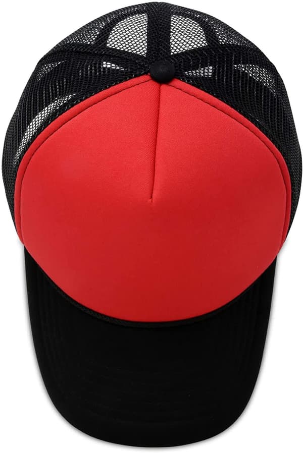 Tofarget Trucker-caps Sommer Mesh-caps med justerbar snapback G