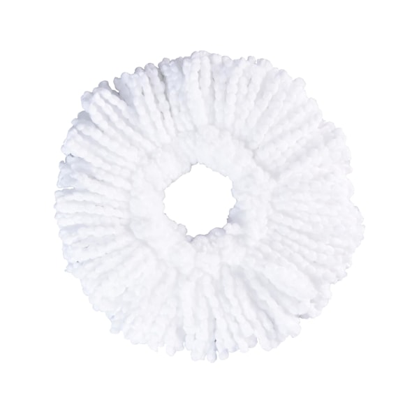 Erstatningshoder for mopp med roterende funksjon - 360° roterende mikrofibermoppefyll - Superabsorberende, universell - For hardtre, fliser, laminat og mer 3-pakning