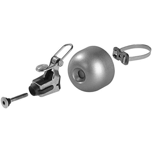 Pyöräkello Vintage-pyöräkello Pyöränkellot Aikuisille 75DB Pyörän Ohjaustangon Kello Retro Pyöräkello Kova Ääni Torvi 5 Väriä Bright Silver 2,2x2,8 cm