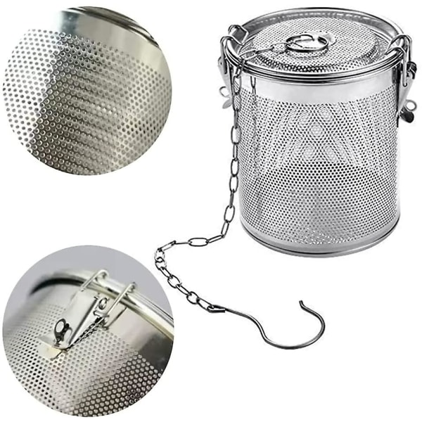 Teinfusernett, Rustfritt Stål Matlagingsinfuser, Tefilter, Krydderkrydder