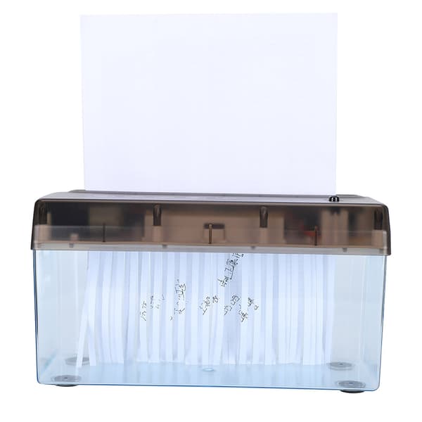 Mini papirkutter skrivebord sklisikker silikonpute USB kontor elektrisk liten A4 papirkutter