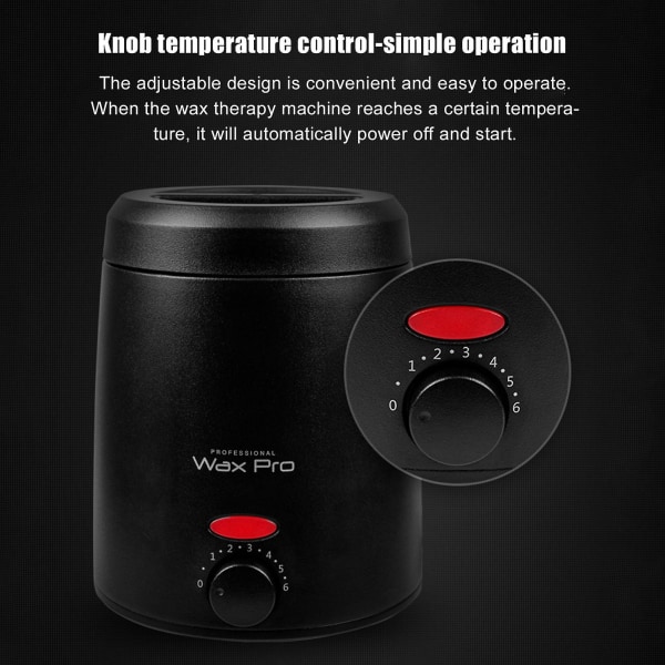 Wax Pro200 voksvarmer Hurtig opvarmning Variabel temperaturkontrol Solid 200c professionel elektrisk voksmaskine