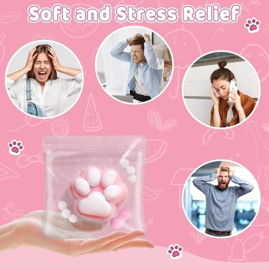 Fidge Fidget Leker - 4 stressreduserende og sensoriske fidgetleker - Festposefyll for barn og voksne