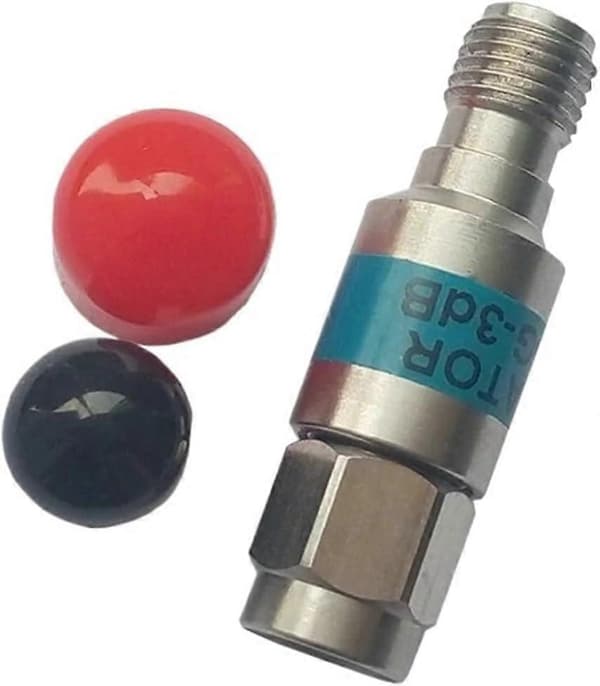 Fester Dæmper Rustfrit Stål 2W SMA RF 50Ohm Koaksial Dæmper DC-6GHz 1db 3db 5db 6db 10db 15db 20db 30db