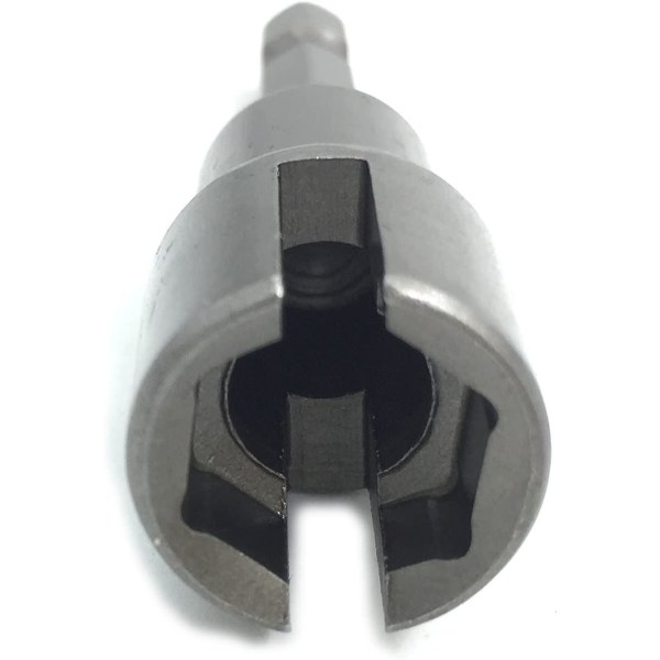 (2 stk.) Power Wing Nut Driver Set, slot Wing Nuts Drill Bit Socket Nøglesæt Værktøjssæt, Hex Shank Bor Bits Til Panelmøtrikker Skruer Øjeskruer Bolt