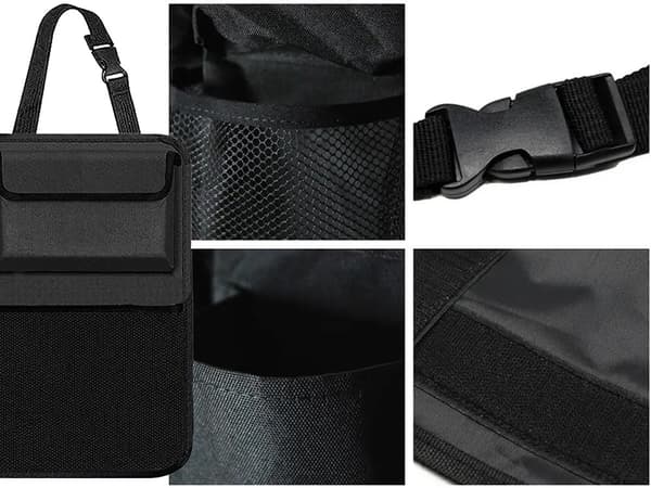 Bilsædearrangør - Opbevaring med lommer bag sædet