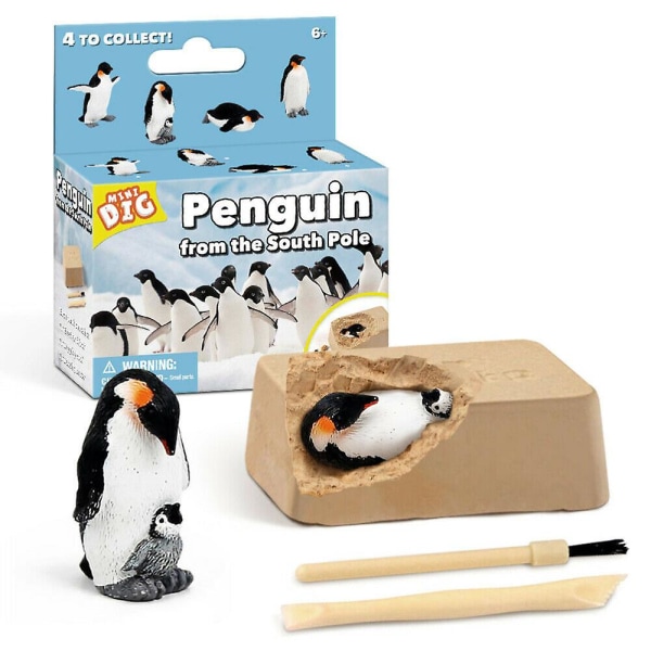 Barn Mini Dig Pingvin modell leksak för åldrarna 6 och Plus