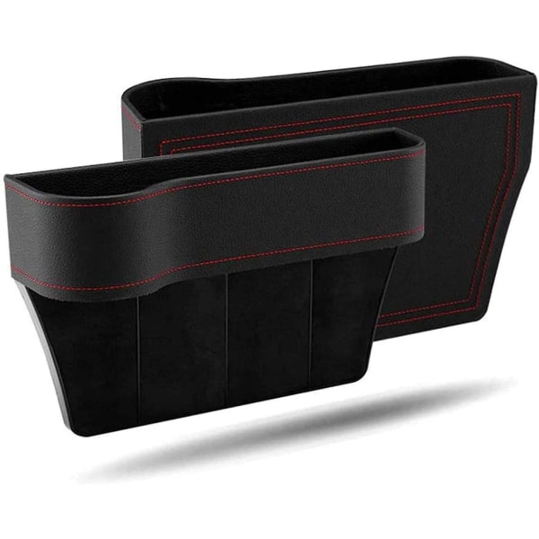 2 Pices Bote De Rangement Pour Sige Cart De Voiture, Gauche Et Droite Bote De Rangement Pour L'cart De Sige De Voiture, Organisateur De Rangement En C