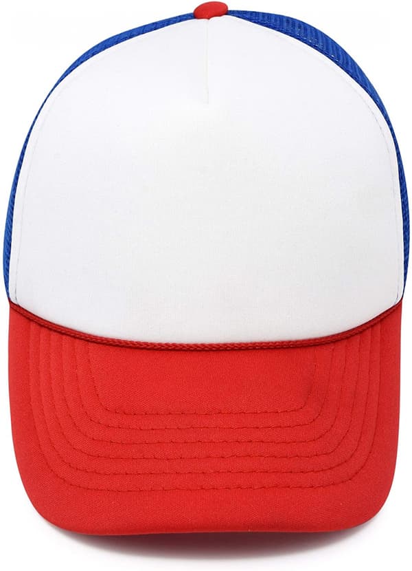 Tofarget Trucker-caps Sommer Mesh-caps med justerbar snapback A
