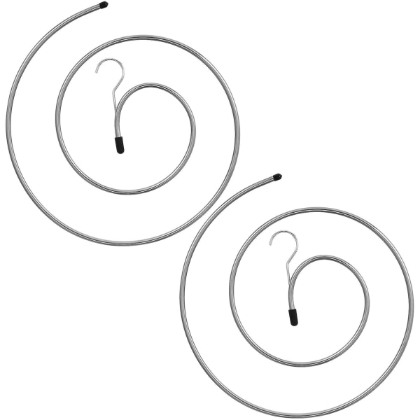 2 stk Foldbar Oppvaskstativ Spiral Tørkehengere Dryppende Tørkehengere Klær Tørkestativ Stativ Spiral Henger