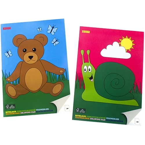 Sense Tegneblok FSC A4 30 Ark