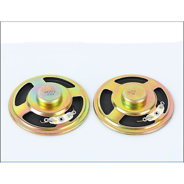 57mm Pappkonhögtalare 8 Euro 0.5w Järnskal Inre Magnetisk Högtalare Bygg Intercom Högtalare Hög Decibel 1 Pack