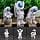 Moderne Astronaut Dekor Miniature Model, Astronaut Astronaut Statue