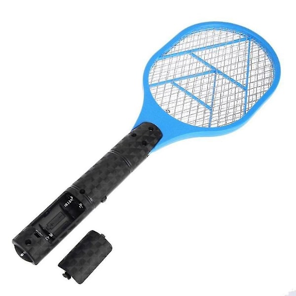 2 Batterier Elektrisk Myggesmasher Anti Myg Flue Afvisende Skadedyrsafvisende Racket Insekt
