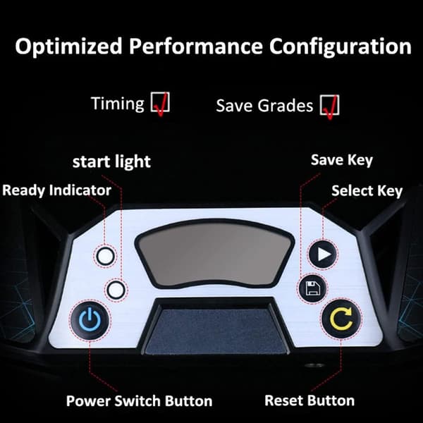 Cube Timer Automatisk Beregning Sensitiv Touch Kontrol Digital Timer Professionel Speed Timer