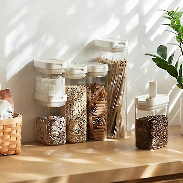 Ce Stora Beholdere, Tette Matbeholdere Med Lopp, Stora Krukker For Oppbevaring