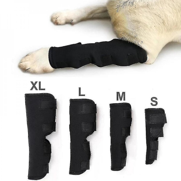2stk Dog Leg Brace Hund Canine Leg Wrap Leg Compression Brace Mt