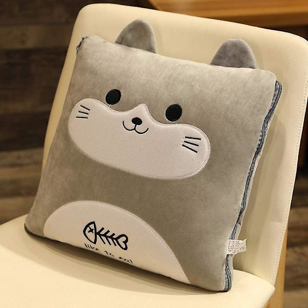 2 i 1 Trekk og Putene Vaskbar Sofa Kaste Quilt Tepper Quilt For Sofa / Kontor / Katt Stol