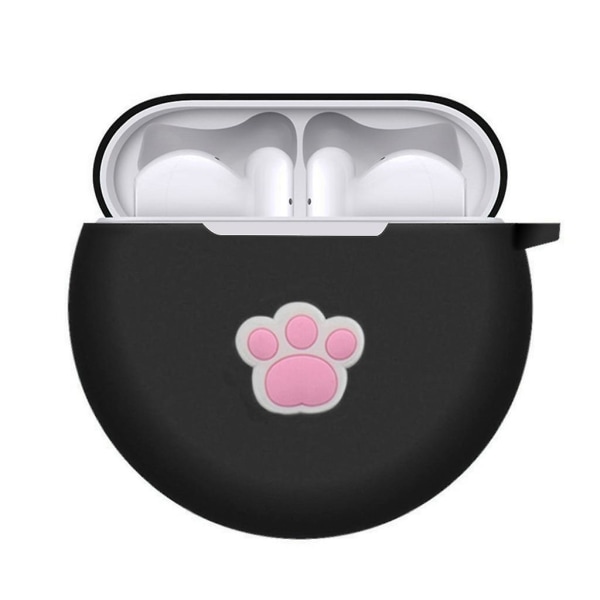Øretelefoner for etui til Huawei Freebuds 4 Cute For Cat Paw Støtsikker Silikon Cov