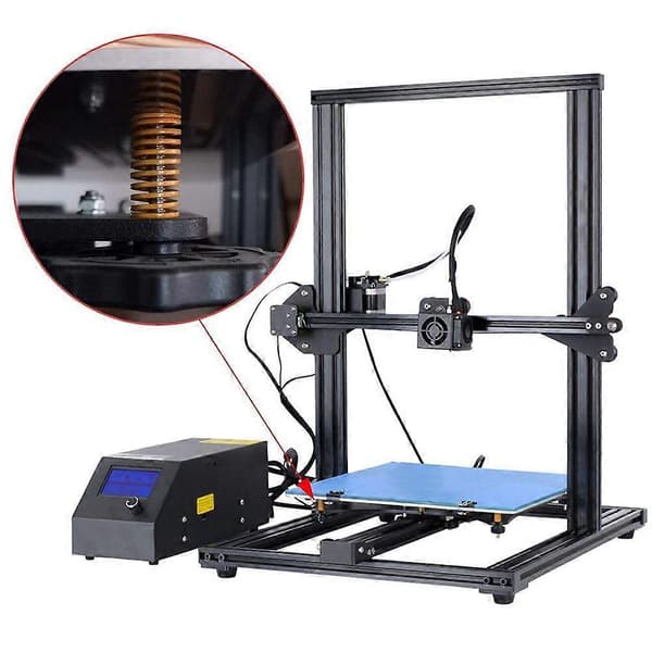 3D Printer Varme Seng Nivelleringsfjeder 8X20mm Kompression Gul til 2 3 Pro -10S PRO Varmeplade (10 stk)