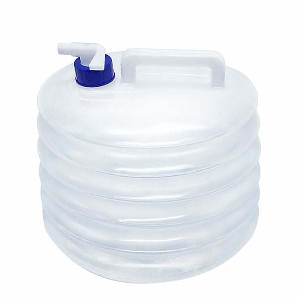 5L/10L/15L Hopfällbar & Portabel Vattenbehållare, BPA-Fri Vattenbärare Vattentank 5L