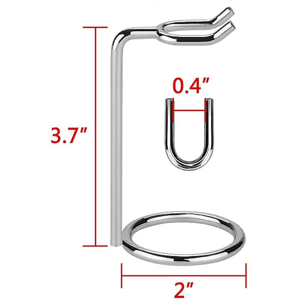 Rustfrit Stål Sikkerhedsskraberholder, Skraberbørsteholder, Mænds Deluxe Skraberholder, Børste Og Skraber