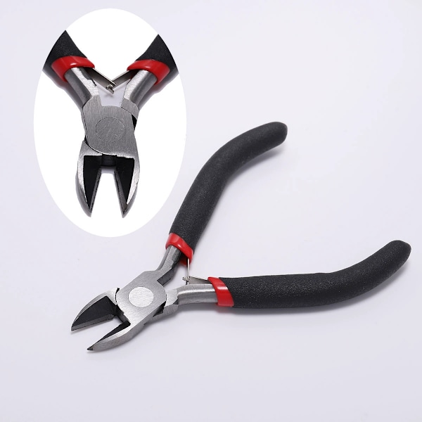 Lankaleikkurit, pienet sivuleikkurit askarteluun, uppoleikkurit korujen valmistukseen, kukkalankaleikkurit tekokukille Diagonal pliers