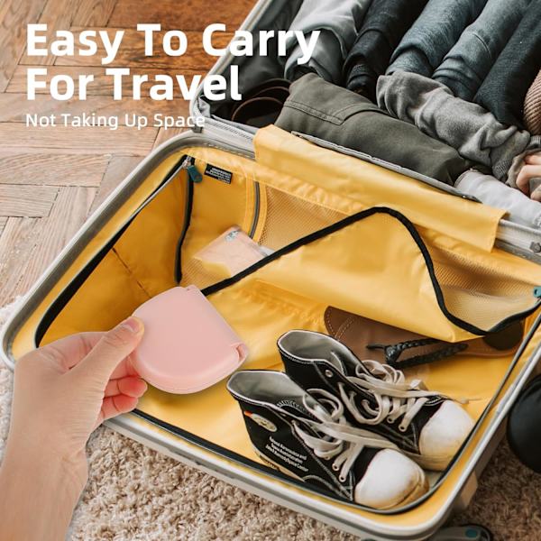 2-pakks Mini Reise Sysett, Bærbar Sysett med Foldbar Etui for Hjemme Reisende, Nybegynnervennlig Nødreparasjon Sysett DIY Sytilbehør